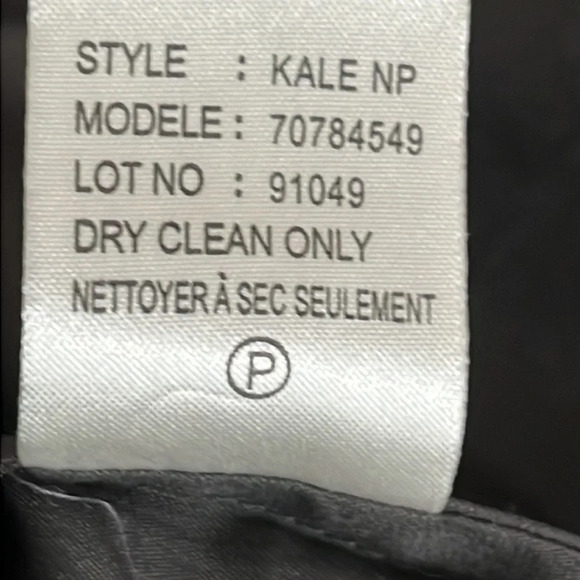 Theory Kale NP Long Sleeve Button Front MIcro Print Shirt in Gray & White - LG - Picture 6 of 6